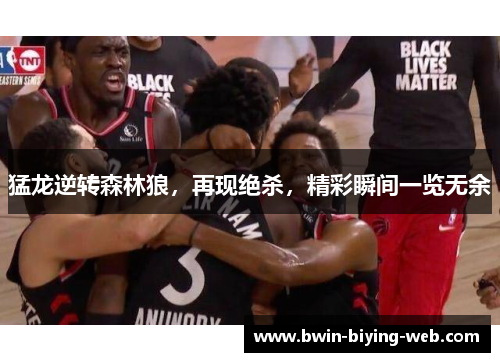 猛龙逆转森林狼，再现绝杀，精彩瞬间一览无余